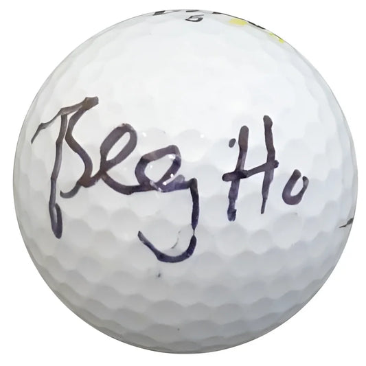 Billy Horschel autographed golf ball with Beg Ho signature