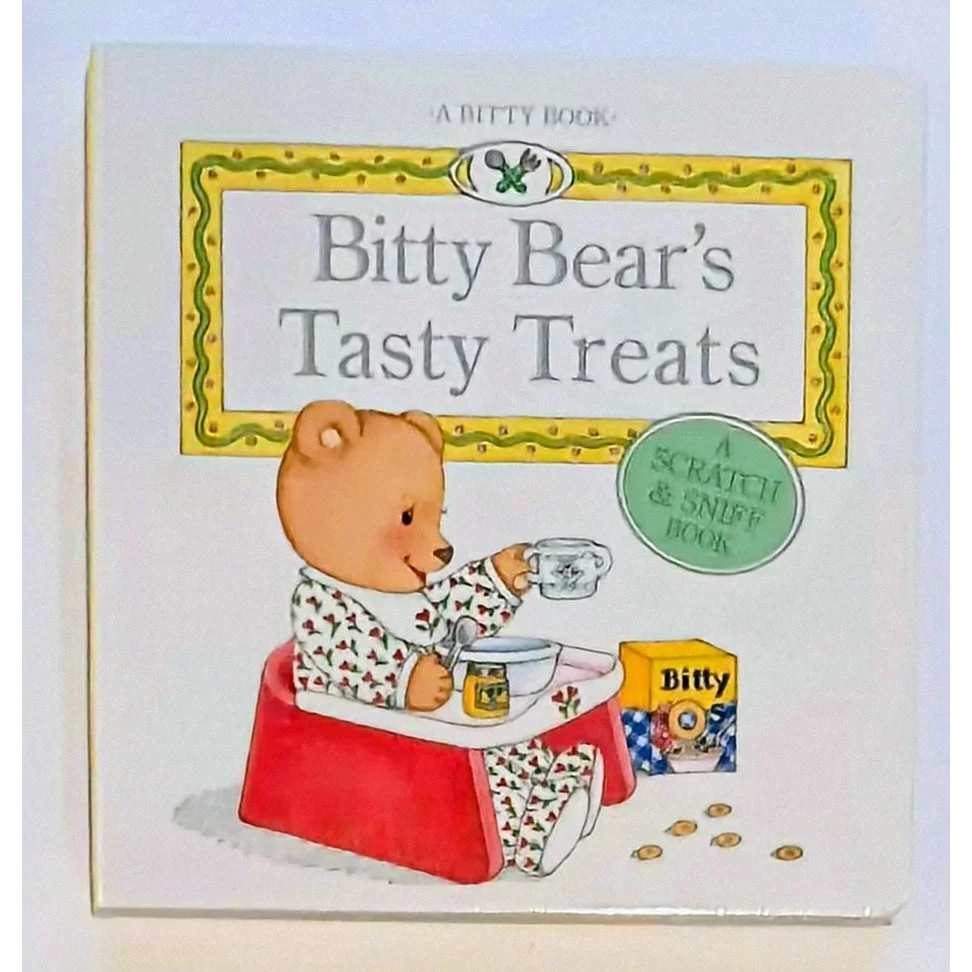 Bitty Baby board book with scratch and sniff treats