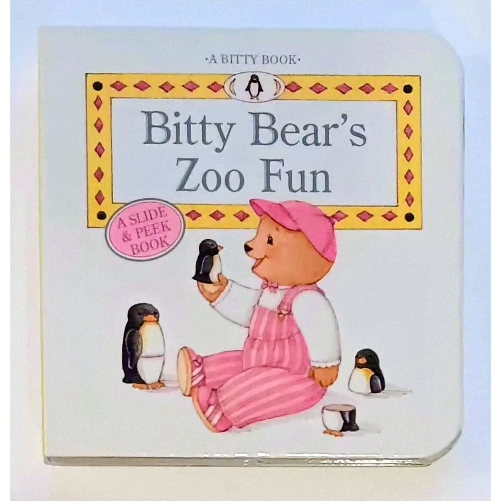 Bitty Baby board book zoo adventure with bear and penguins
