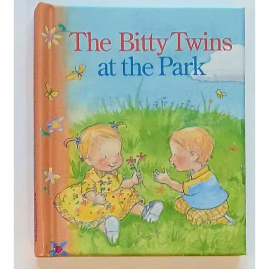 Bitty Twins in yellow and blue park adventure, Bitty Baby book 2003