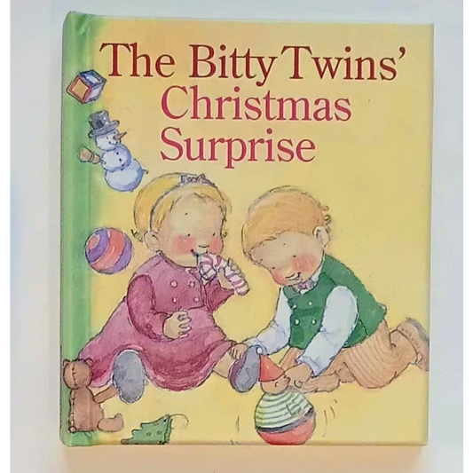 Bitty Twins Christmas Surprise book cover for baby hc bitty adventure