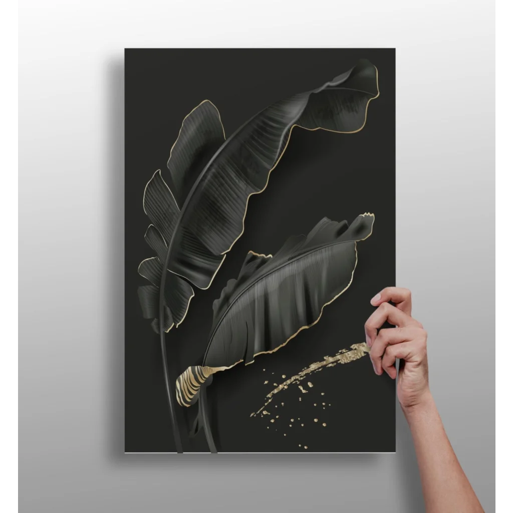Stunning Gold Leaf Insigne Aluminum Prints for Your Walls | Insigneart USA | vintageantiquesgifts.com