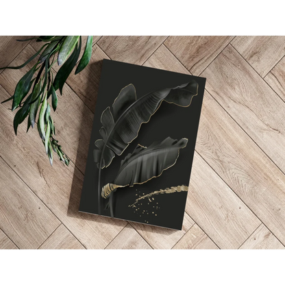 Stunning Gold Leaf Insigne Aluminum Prints for Your Walls | Modern Wall Art Decor | vintageantiquesgifts.com