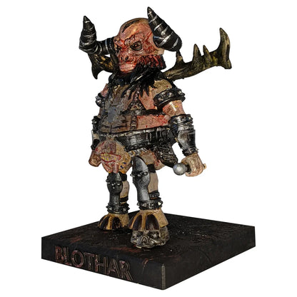 Collectible Blöthar the Beserker Bobblehead battle figure with horned monster design