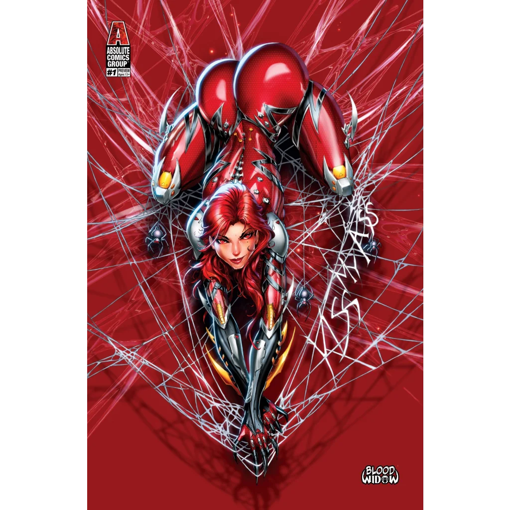 Blood Widow NYCC exclusive cover by Jamie Tyndall preview