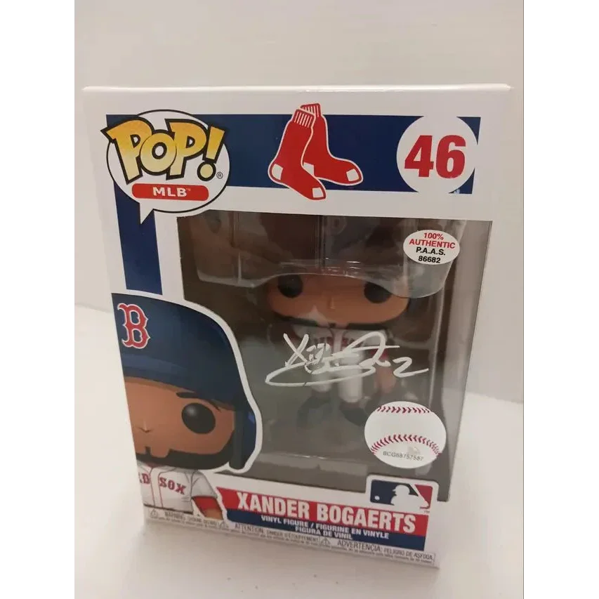 Boston Red Sox signed Xander Bogaerts Funko Pop figure with autograph and authentication