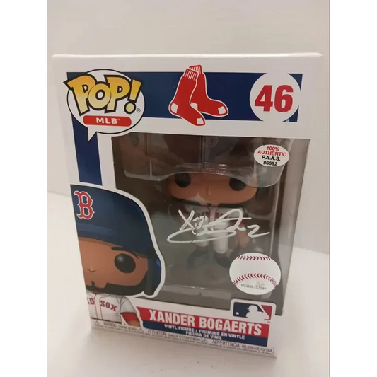 Boston Red Sox signed Xander Bogaerts Funko Pop figure with autograph and authentication
