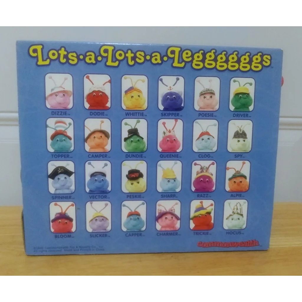 Brand new Lil Legggggie Doll Queenie in box with Lots-a-lots-a-legggggs toy