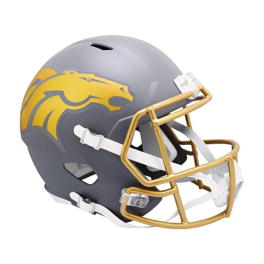 Brand New Riddell Slate Collection Horse Logo Football Helmet | Creative Sports | vintageantiquesgifts.com
