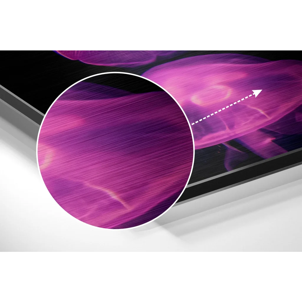 glass wall art Brushed Aluminium Dibond Wall Art