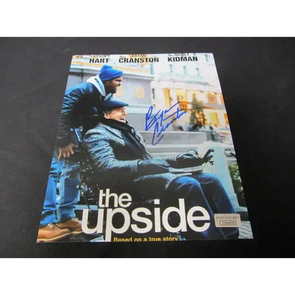 Bryan Cranston signed 8x10 photo from The Upside movie poster display