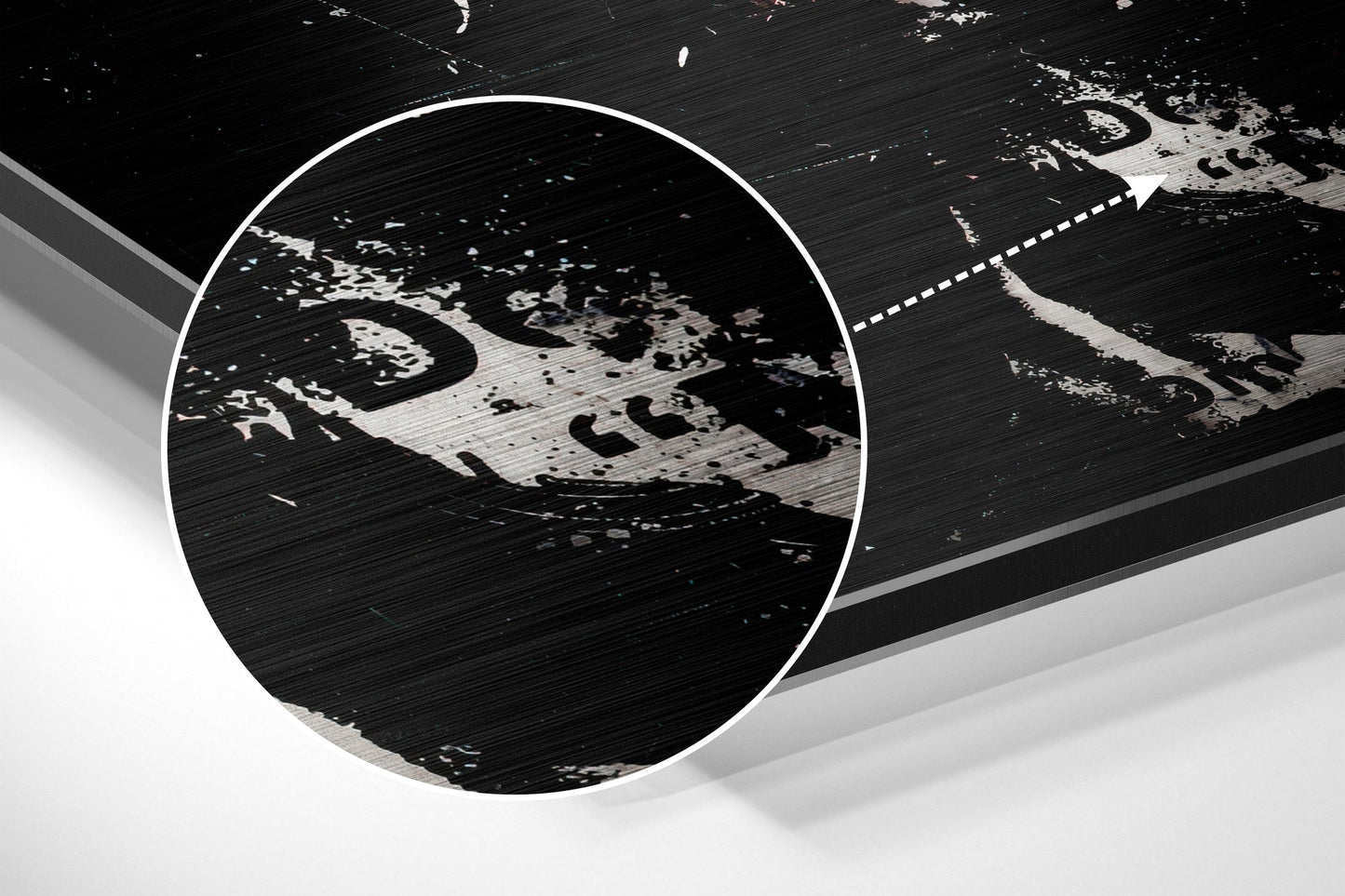 Classic Hollywood Leading Man Brushed Aluminium Dibond Wall Art