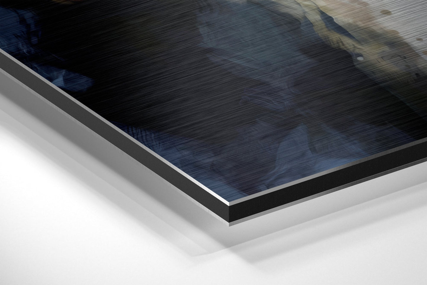 Smoking Rebel Muse Brushed Aluminium Dibond Wall Art
