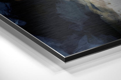 Smoking Rebel Muse Brushed Aluminium Dibond Wall Art