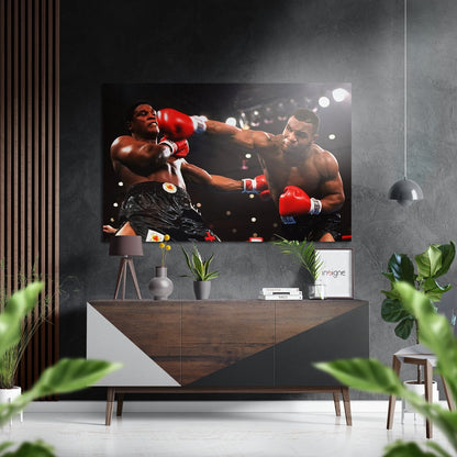 Heavyweight Boxing Champion Brushed Aluminium Dibond Wall Art
