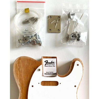 Axe Heaven mini Telecaster guitar body kit for custom builds