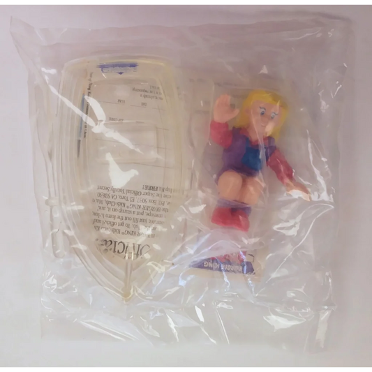 Vintage 1991 Burger King Kids Club blonde girl water toy