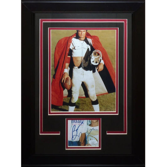 Burt Reynolds autographed Longest Yard signature series frame with JSA