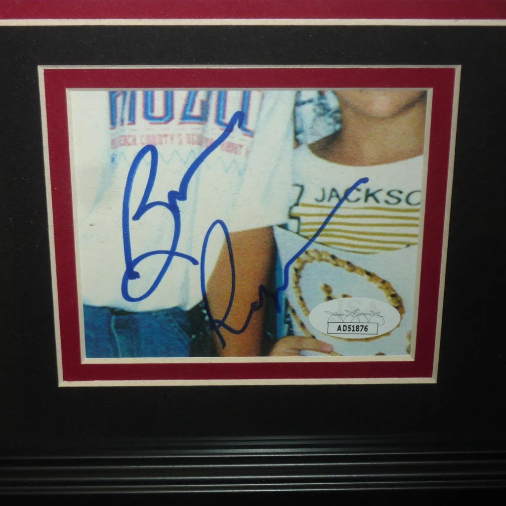 Burt Reynolds autographed Longest Yard signature series frame with JSA
