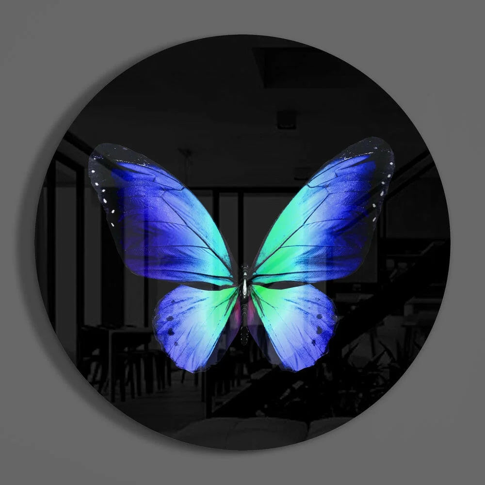 Stunning Tempered Glass Art with Vibrant Colors for Your Home | Modern Wall Art Decor | vintageantiquesgifts.com