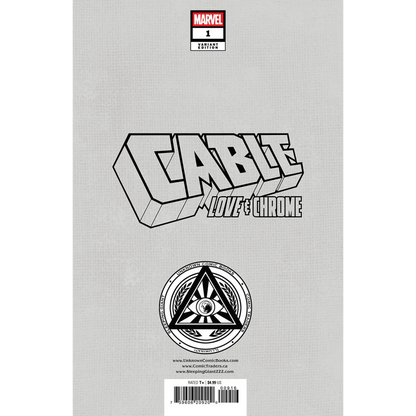 Tyler Kirkham connecting cover love chrome comic book with black and white cover