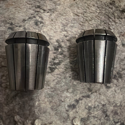 2) ER32 Collet 1/16” Precision CNC Milling Collets w/ Cases