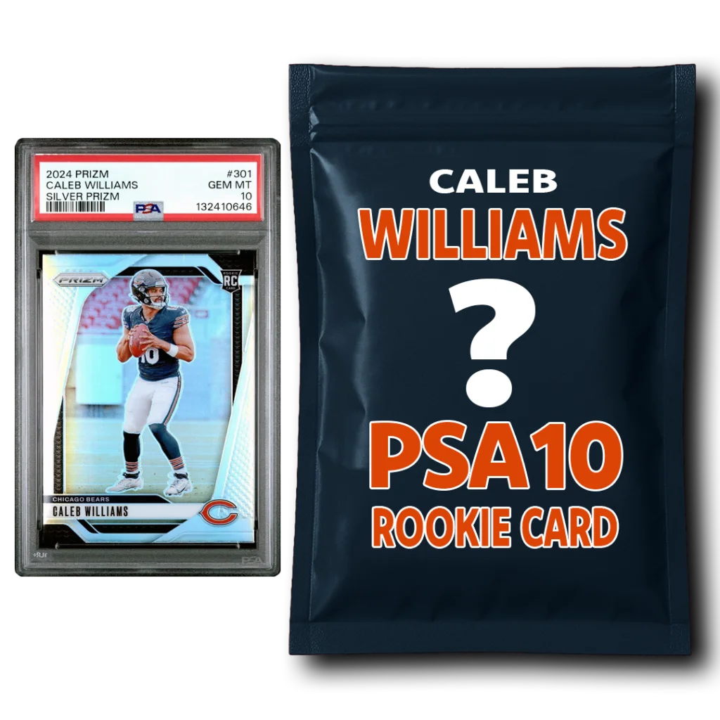 graded rookie football cards Caleb Williams PSA 10 Card Mystery Pack – Vintage and Antique Gifts Expansion Set:Mega Evolution x5 PKPS Pokémon™ TCG: SV6.5 Shrouded