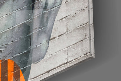 Timeless Silver-Screen Elegance Glass Art