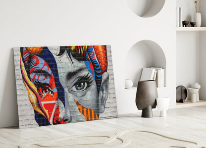 Timeless Silver-Screen Elegance Glass Art