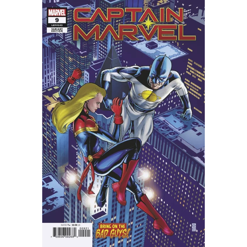 Captain Marvel #9 Artist BOBG Variant | Unknown Comics Exclusive | vintageantiquesgifts.com