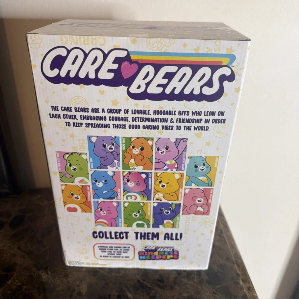 Care Bears Special Care Shine Bear yellow collectible figure box