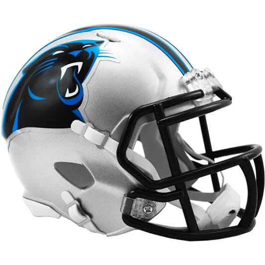 Carolina Panthers Riddell Speed Mini Helmet Collectible | Creative Sports | vintageantiquesgifts.com