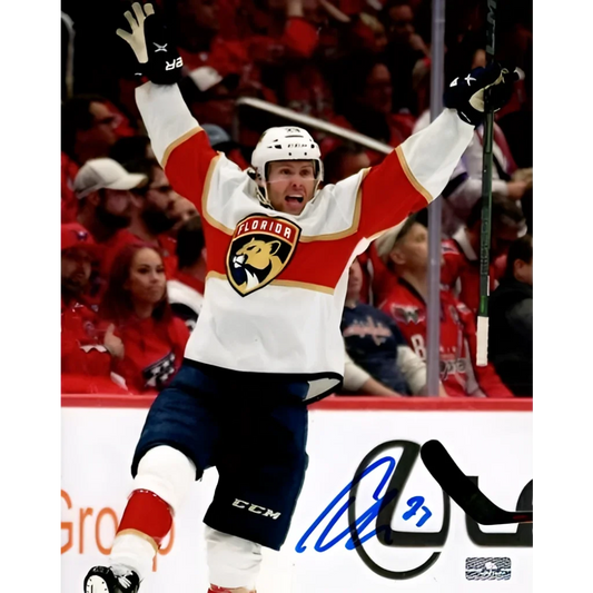 Carter Verhaeghe autographed Florida Panthers 8x10 photo