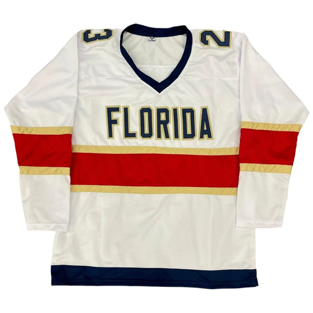 Carter Verhaeghe autographed white Florida Panthers custom hockey jersey #23