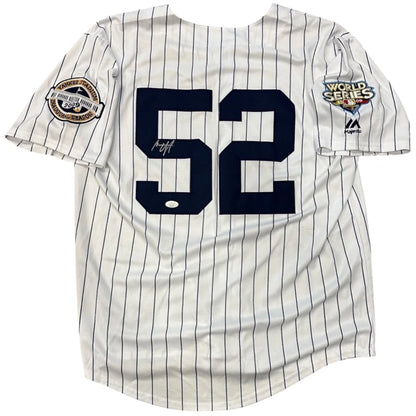Sabathia autographed New York Yankees majestic jersey with Jeter signature