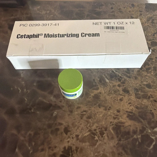 Cetaphil moisturizing cream 1 oz travel size jar for dry sensitive skin