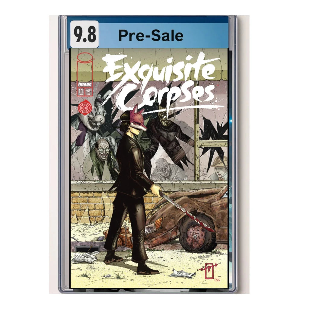 CGC 9.8 EXQUISITE CORPSES 11 Jonathan Uribe WALKING DEAD 1 HOMAGE MEGACON EXCLUSIVE | Black Saber Comics | vintageantiquesgifts.com