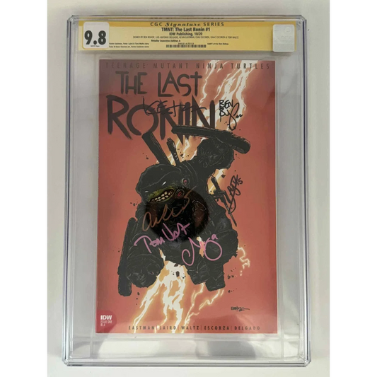CGC 9.8 yellow label Last Ronin signed by Kevin Eastman Tom Waltz