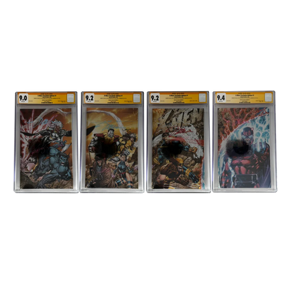 CGC graded X-Men facsimile edition comics with Jim Lee cover art