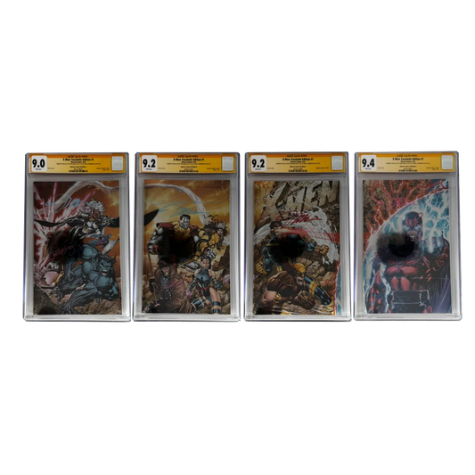 CGC graded X-Men facsimile edition comics with Jim Lee cover art