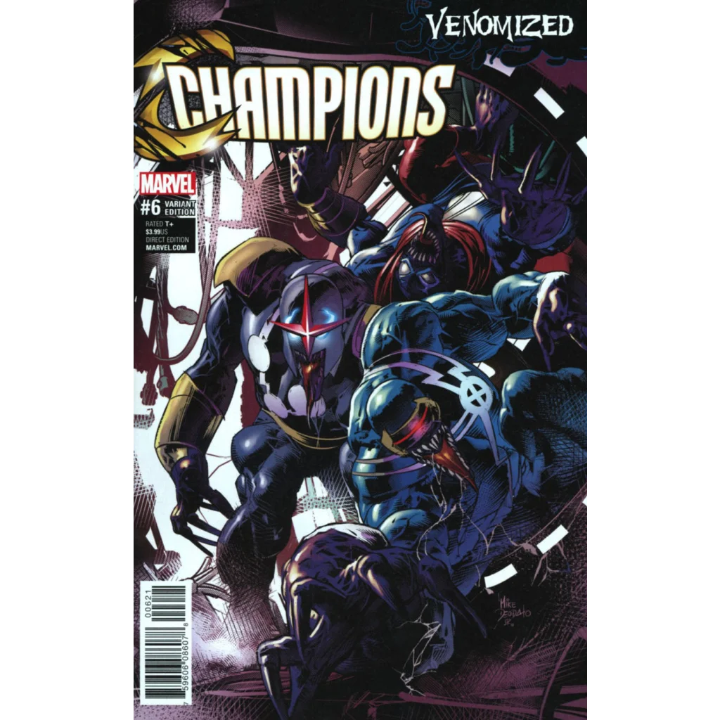 Champions #6 Deodato Venomized Variant | Unknown Comics Exclusive | vintageantiquesgifts.com
