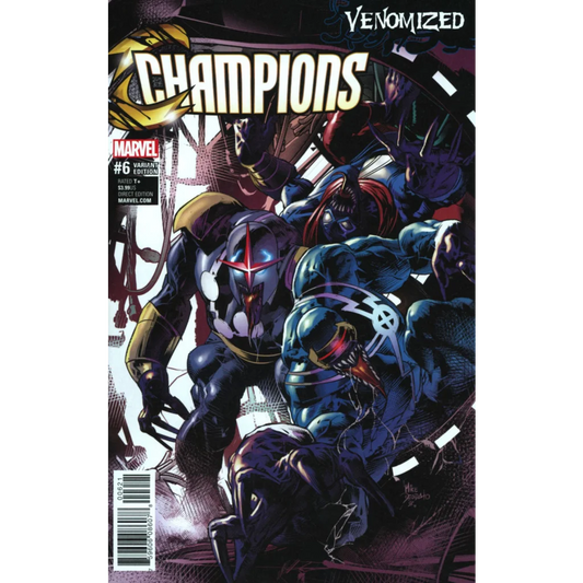 Champions #6 Deodato Venomized Variant | Unknown Comics Exclusive | vintageantiquesgifts.com