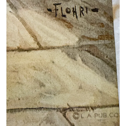 Vintage Chinese children print capturing 1920s nostalgia for a charming children print