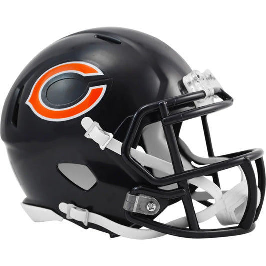 Chicago Bears Riddell Speed Mini helmet with black composite design