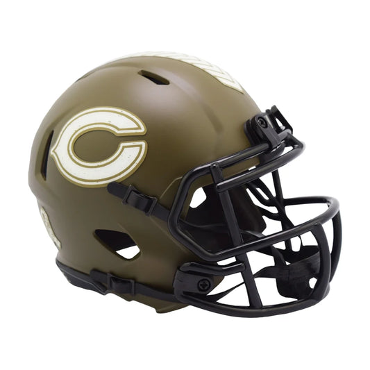 Chicago Bears Salute to Service Riddell Helmet 2022 Edition | Creative Sports | vintageantiquesgifts.com