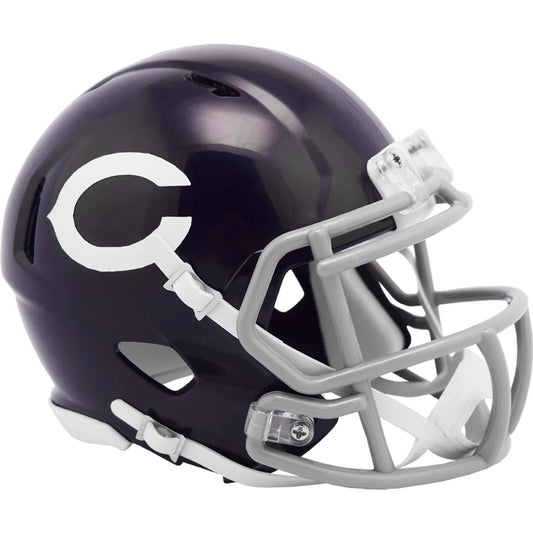 Chicago Bears Speed Mini Helmet with Classic Throwback Design | Creative Sports | vintageantiquesgifts.com