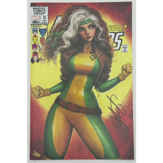 Chris Claremont signed Avengers Annual SDCC exclusive with green hero