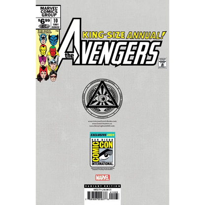 Chris Claremont signed Avengers Annual SDCC exclusive comic