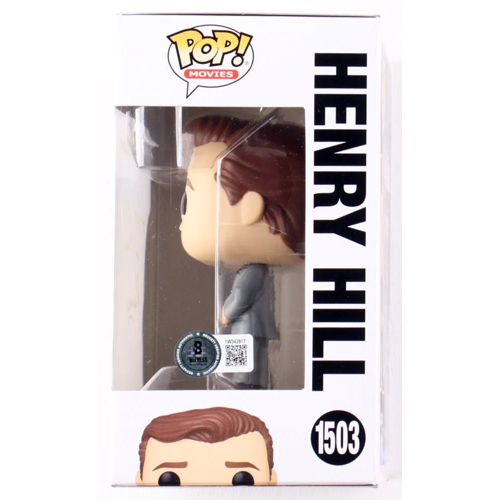 Collectible Funko Pop of Henry Hill in display box, signed by Chris Serrone Goodfellas