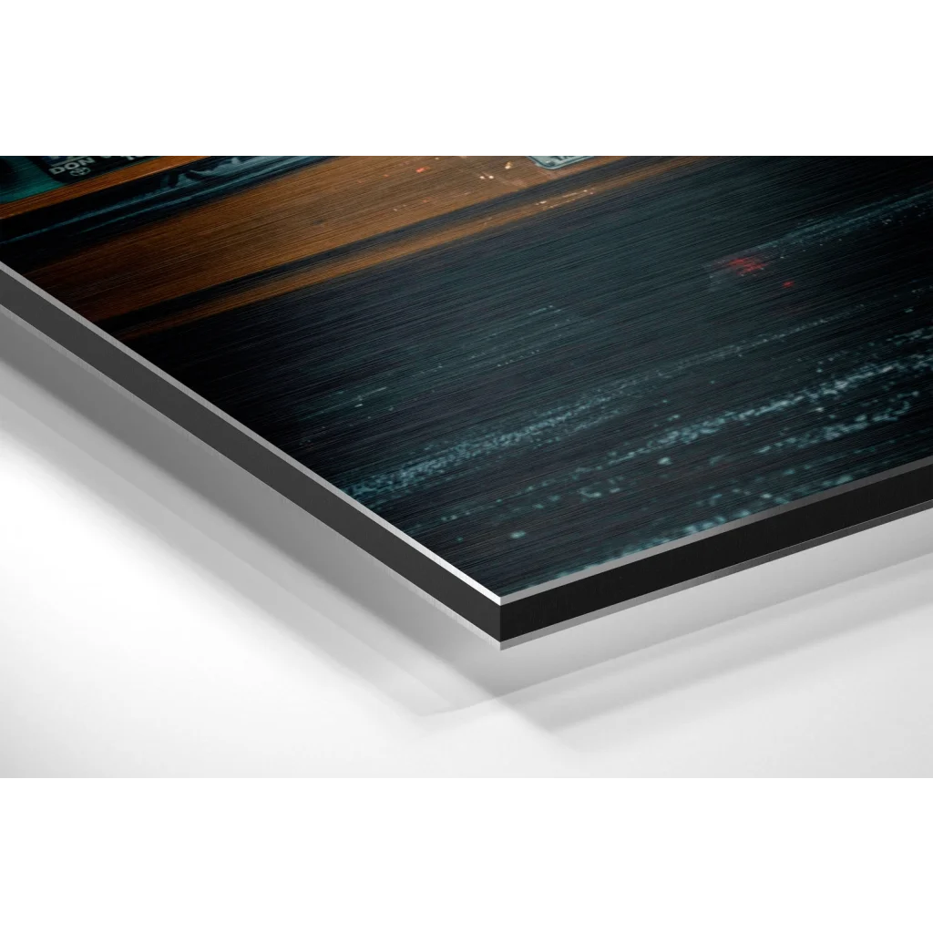 Stunning Brushed Aluminium Dibond Abstract Wall Art Print | Glass Wall Art Print | vintageantiquesgifts.com